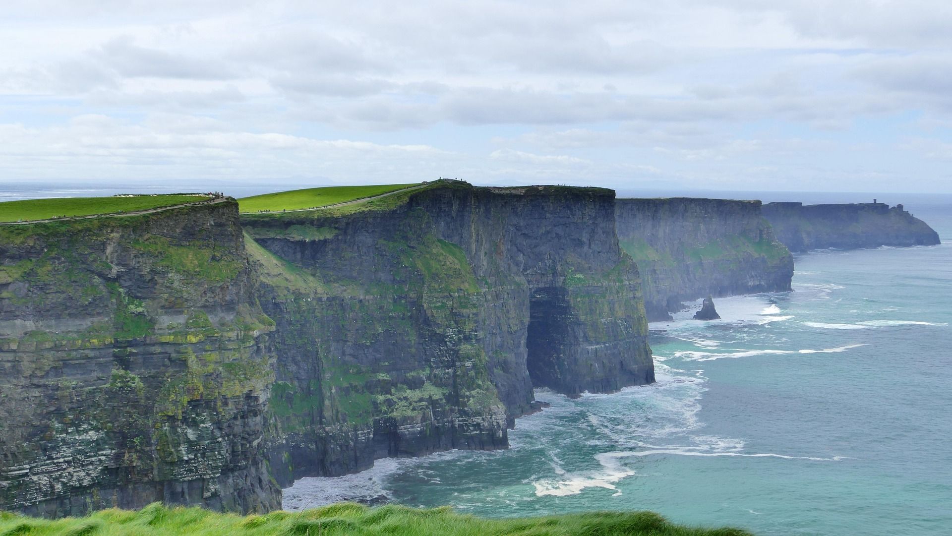 The Cliffs of Moher on the Clare coast