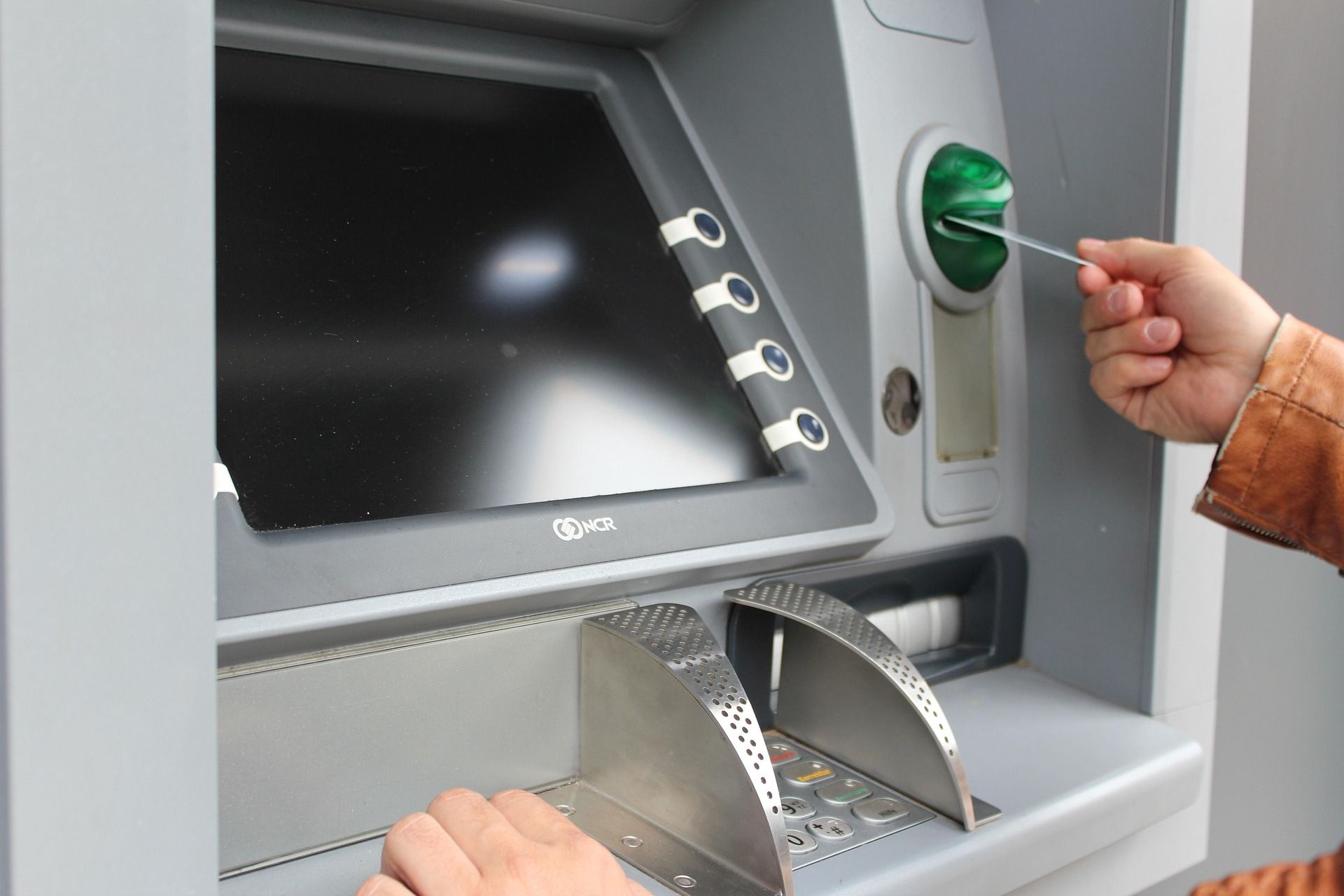A Bitcoin ATM in a shop